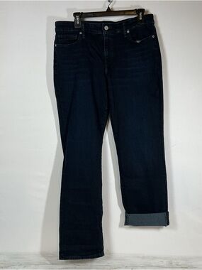 Lucky Brand Women's Straight Leg Jeans - Dark Indigo